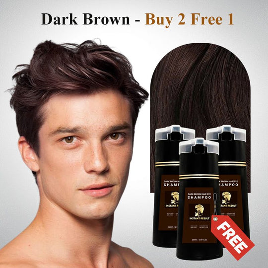 Shampoo colorante per capelli a effetto istantaneo🧔🏻Adatto alla barba🥳