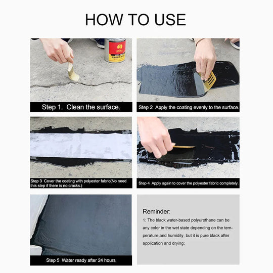 💥Ajapiirang - 50% SOODUSTUST💥Polüuretaanist veekindlus ja lekete parandamine Keskkonnasõbralik kate