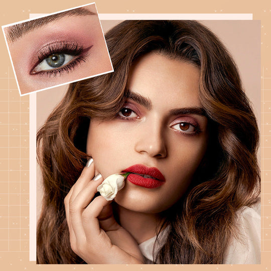 Paleta de farduri de pleoape cu sclipici în 10 culori