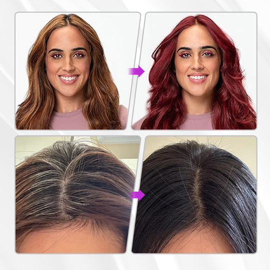 Vopsea permanentă de păr 90 ml cu revelator & Instrumente