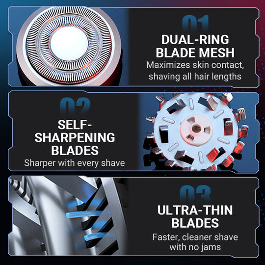 Rasurador eléctrico multifuncional portátil