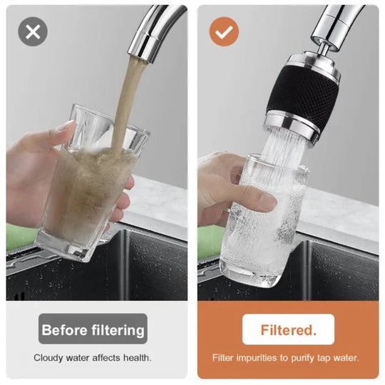 🔥Limited Time 23% OFF🔥360-Degree Swivel Splash-Proof Faucet Aerator