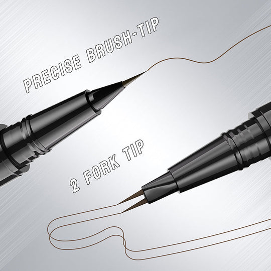 🎉KÖP 1 FÅ 1 GRATIS🎉2-i-1 flytande ögonbrynspenna -- Vattentät och svettålig