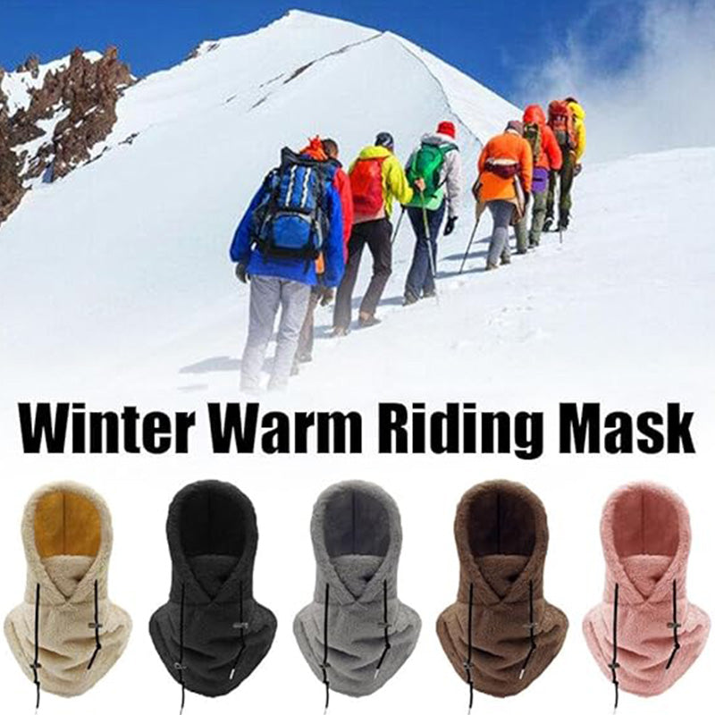 🔥Early Winter Discount-49% OFF⏰Unisex Warm Ski Hooded Scarf ☃️☃️