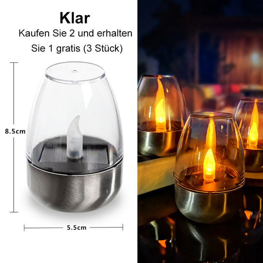 🔥Solar Candle Light: Flameless Ambiance Redefined