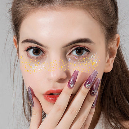 Glitter Skincare Freckles Face Tattoo