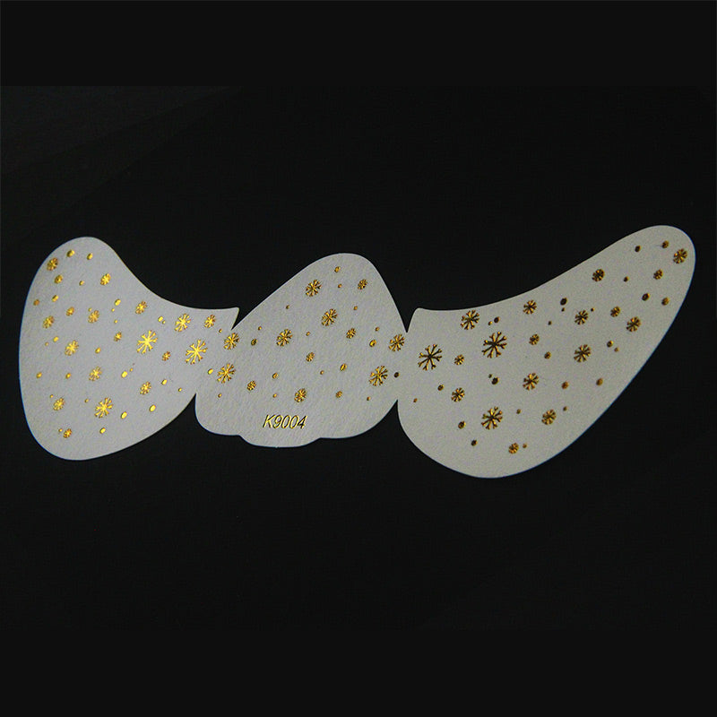 Glitterin ihonhoitopisarat kasvot tatuoinnin