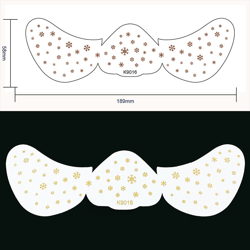 Glitterin ihonhoitopisarat kasvot tatuoinnin