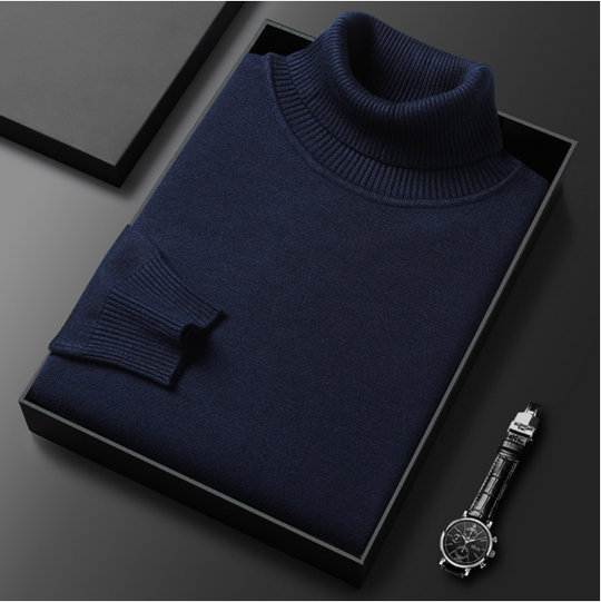 ✨Men's Solid Color Premium Turtleneck Sweater