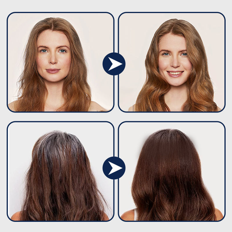 💞2 ACHETÉS, 1 OFFERT💞🌿Crème colorante pour cheveux à base de plantes - Formule douce longue tenue