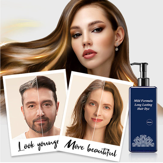 💞2 ACHETÉS, 1 OFFERT💞🌿Crème colorante pour cheveux à base de plantes - Formule douce longue tenue