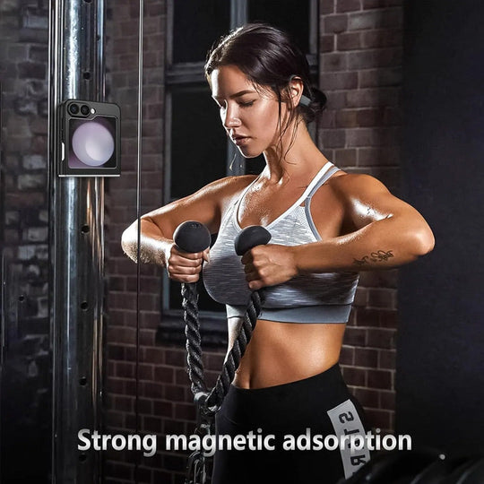 Suitable for Galaxy Z Fold Magnetic Rotating Bracket Mobile Phone Case