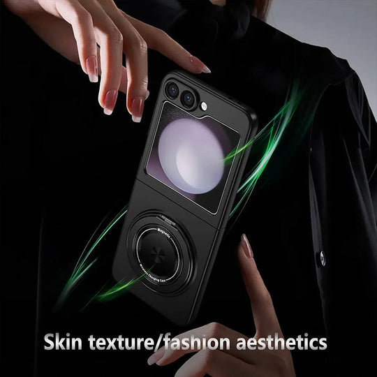Suitable for Galaxy Z Fold Magnetic Rotating Bracket Mobile Phone Case