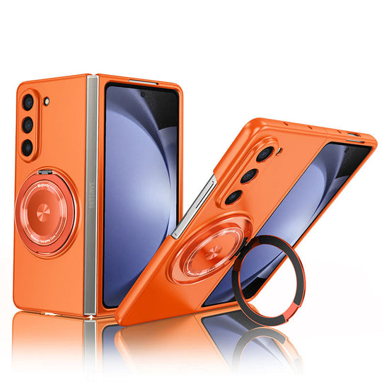 Suitable for Galaxy Z Fold Magnetic Rotating Bracket Mobile Phone Case