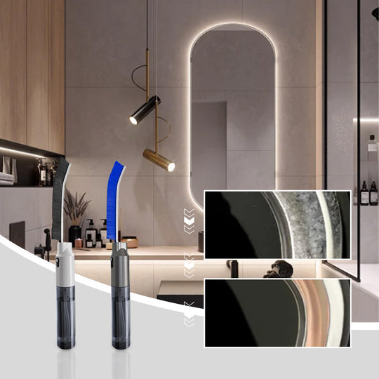 👍Είδη σπιτιού 2025-🎁Πολυλειτουργική βούρτσα καθαρισμού ρωγμών με σπρέι