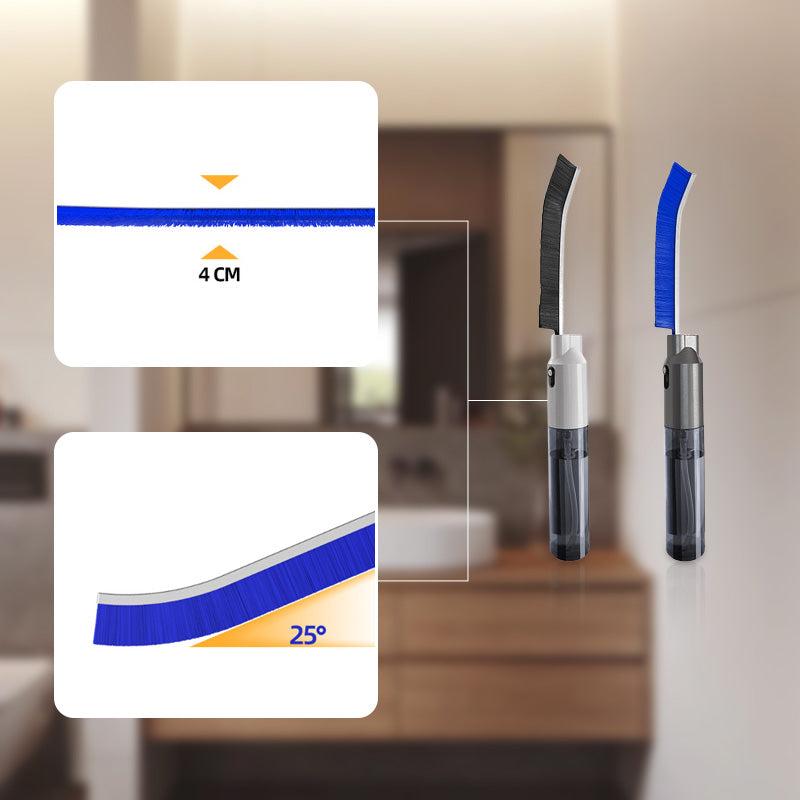 👍Είδη σπιτιού 2025-🎁Πολυλειτουργική βούρτσα καθαρισμού ρωγμών με σπρέι