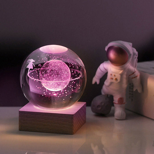 Lampă decorativă de noapte cu glob de cristal 3D pentru Paște💖CUMPĂRĂ 3 ȘI PRIMEȘTI 10% REDUCERE