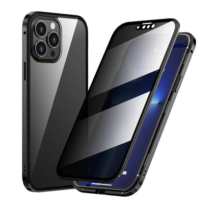 🔥Hot Sale 50% OFF🔥Magnetic double-sided anti-peep glass mobile phone case for iPhone