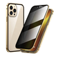 🔥Hot Sale 50% OFF🔥Magnetic double-sided anti-peep glass mobile phone case for iPhone