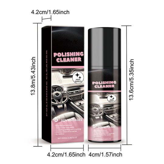 🔥Περιορισμένη πώληση✨ΑΓΟΡΑΣΤΕ 2 ΠΑΡΤΕ 1 ΔΩΡΕΑΝ🚗 Πολυχρηστικό καθαριστικό γυαλίσματος αυτοκινήτου