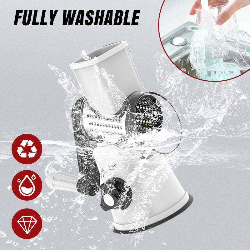 🔥 Saldi Cucina 2025 50% di SCONTO🔥 Grattugia e tritatutto rotante manuale multifunzionale 🚀🥕