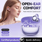 🔥Gran oferta 50% de desconto💕 Auriculares Bluetooth con clip para a orella aberta e lixeiros