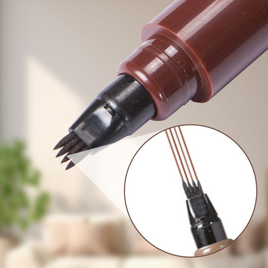 🔥Time limit Sale 50% OFF🔥Waterproof Four-tip Beard and Eyebrow Pen✨