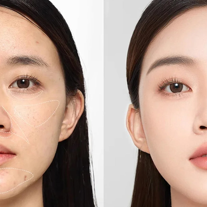 3-Color Flower Air Cushion Concealer Foundation