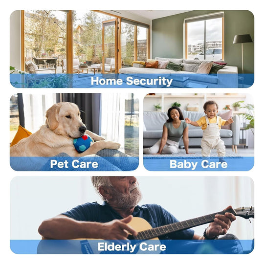 👍Wireless Indoor Motion Detection Robot Camera🤖Your New Home Guardian🎥✈Free shipping