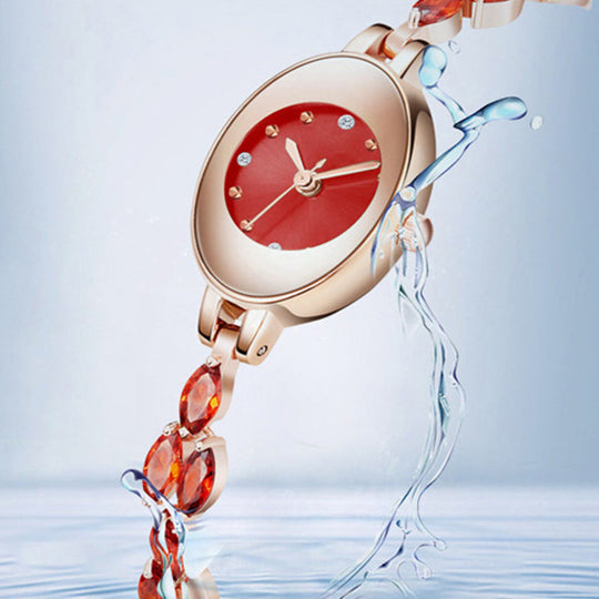 ✨Časový limit - 50% sleva 2025 Nový design🎀⌚Dámské barevné zirkonové náramkové hodinky