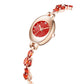 ✨Time Limit-50% OFF 2025 New Design🎀⌚Women's Colored Zircon Bracelet Watch
