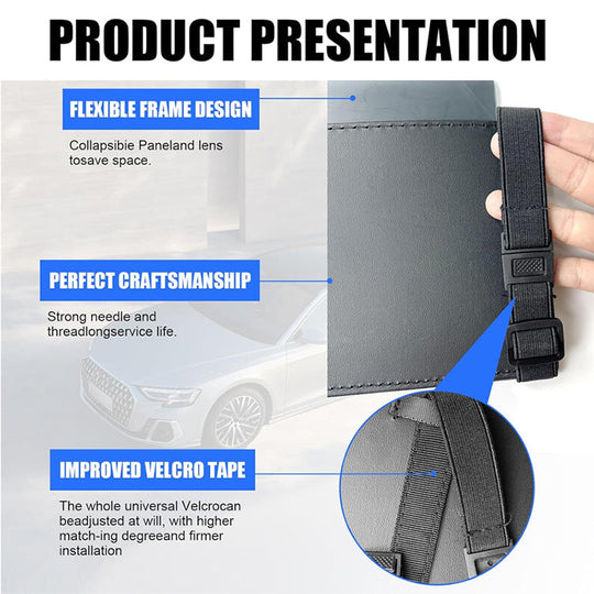 🌞 Sommersalg med 50 % rabatt 🌈Laser solskjerm til bilfrontrute