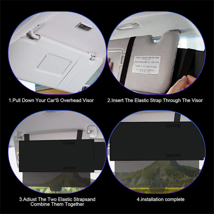 🌞 Sommersalg med 50 % rabatt 🌈Laser solskjerm til bilfrontrute