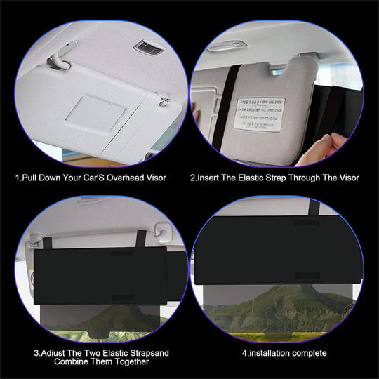 🌞 Sommersalg med 50 % rabatt 🌈Laser solskjerm til bilfrontrute