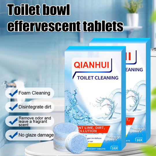 🔥Summer Sale 50% off+BUY 3 GET 2 FREE🔥Lemon Scent Toilet Bowl Cleaner Tablets