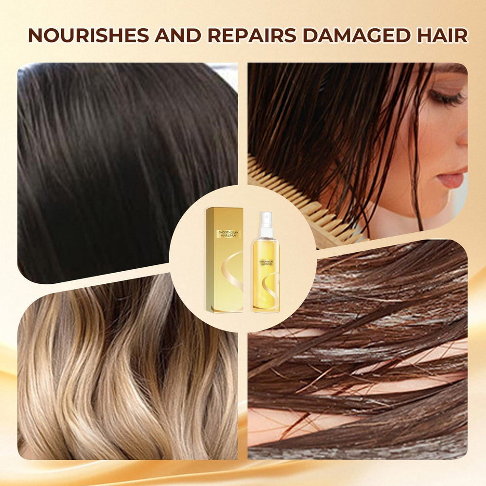 🎉Ierobežota laika piedāvājums 50% atlaide🎉Nenomazgājama matu eļļas sprejs – izlīdzinošs, ilgstoši spīdošs