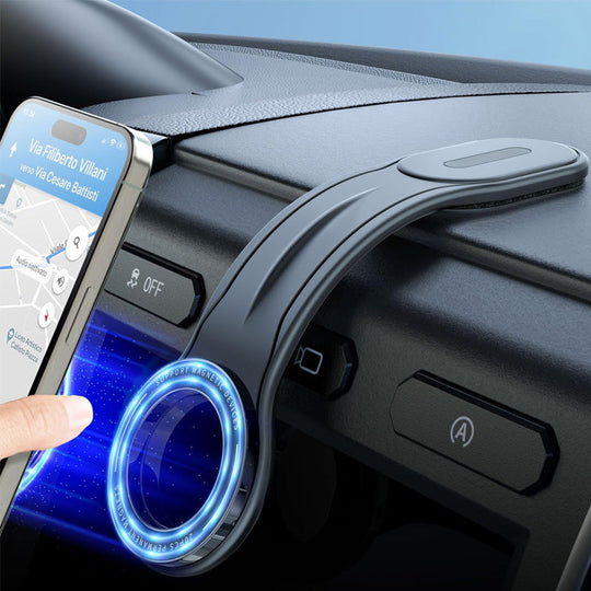 Porta del telefono per auto magnetica piegabile