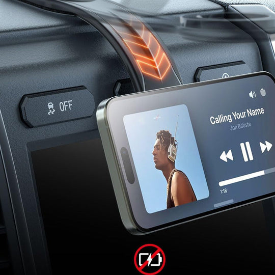 Porta del telefono per auto magnetica piegabile