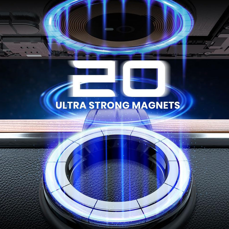 Porta del telefono per auto magnetica piegabile