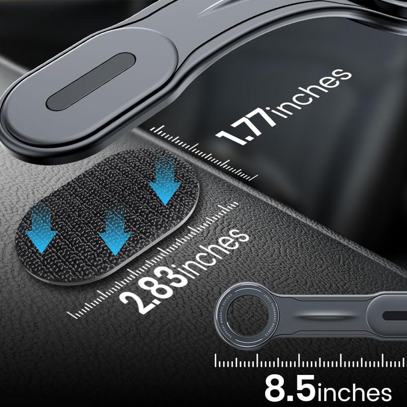 Porta del telefono per auto magnetica piegabile