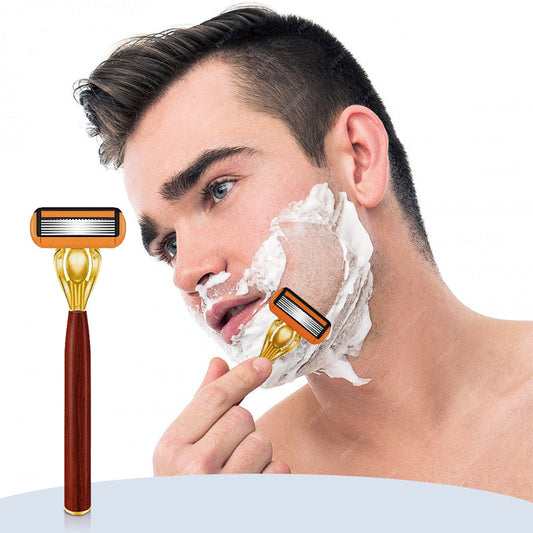 🔥2025 Nuovi Saldi 50% di SCONTO🔥Set di lame per rasoio da barba manuale avanzato