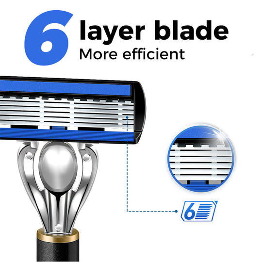 🔥Nový žhavý výprodej 2025 se slevou 50 %🔥Sada pokročilých žiletek na manuální holení