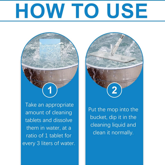Foaie de curățare a pardoselii de decontaminare multi-efect