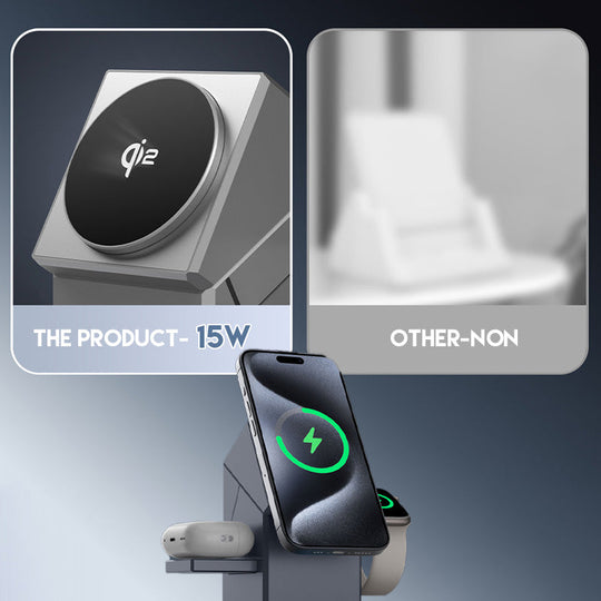 🎅🏻3-in-1 Foldable Magnetic Wireless Charging Station