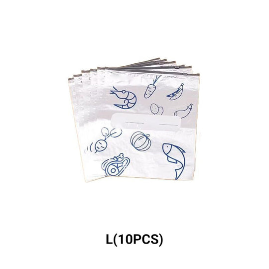 🍗Ceannaigh 2 Faigh 1 Saor in Aisce + Lascaine 50% 🥦Málaí Stórála Séalaithe Scragall Alúmanaim In-athúsáidte