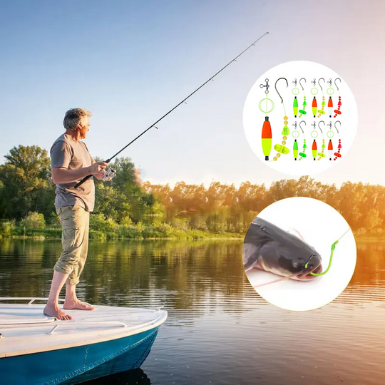 ⚡Laatste dag promotie 50% KORTING⚡Hoge zichtbaarheid meerval dobber rigs