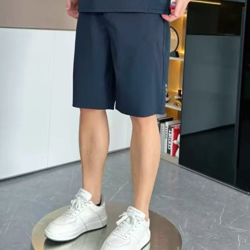 ❄️Poslední den akce SLEVA 50 %💕Pánské lehké ležérní 2dílné tričko s krátkým rukávem