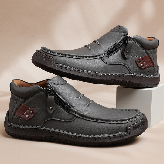 ⏰Ajutiselt soodusmüük 50% SOODUSTUST – Meeste käsitsi valmistatud kvaliteetsed nahast sussid – lai ninaosa, võlvitugi, veekindlad, survet leevendavad, libisemiskindel tald vabaajarõivasteks ja reisimiseks & Õues