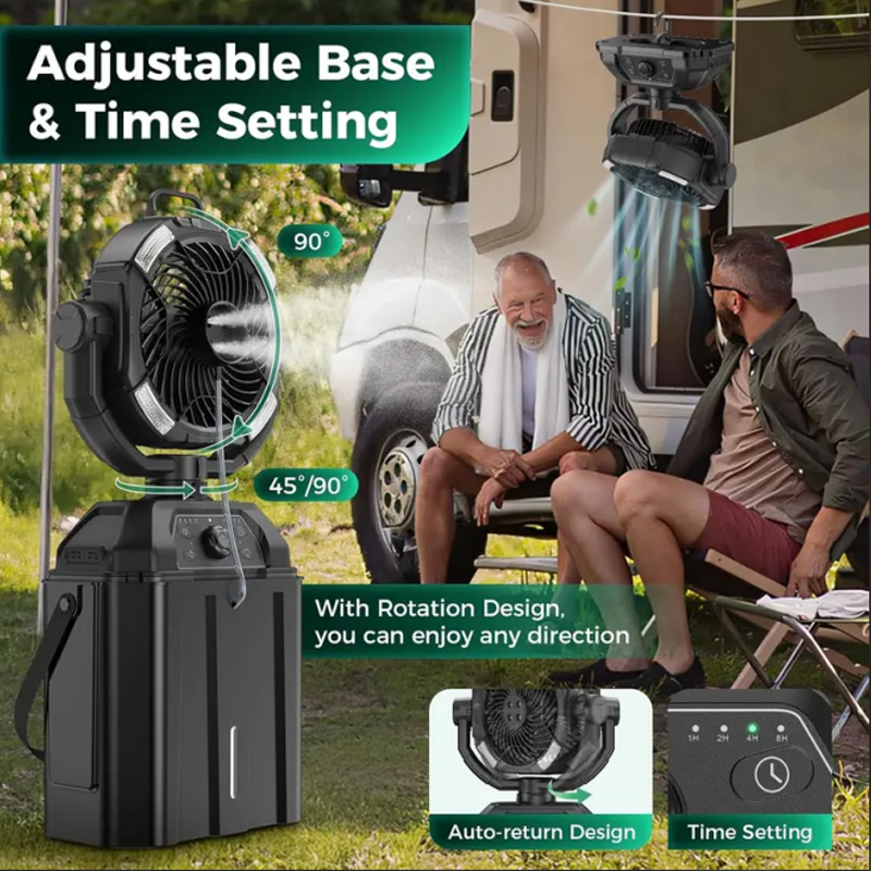 🔥Last Day Promotion 50%OFF+Free Shipping🔥Portable Camping Multifunction Fan