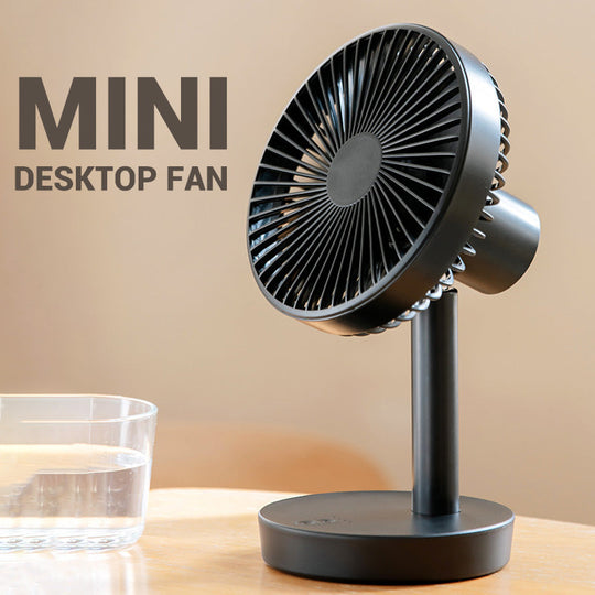 ⚡Promozione dell'ultimo giorno 50% di sconto + spedizione gratuita❄️Mini ventilatore da tavolo con oscillazione automatica